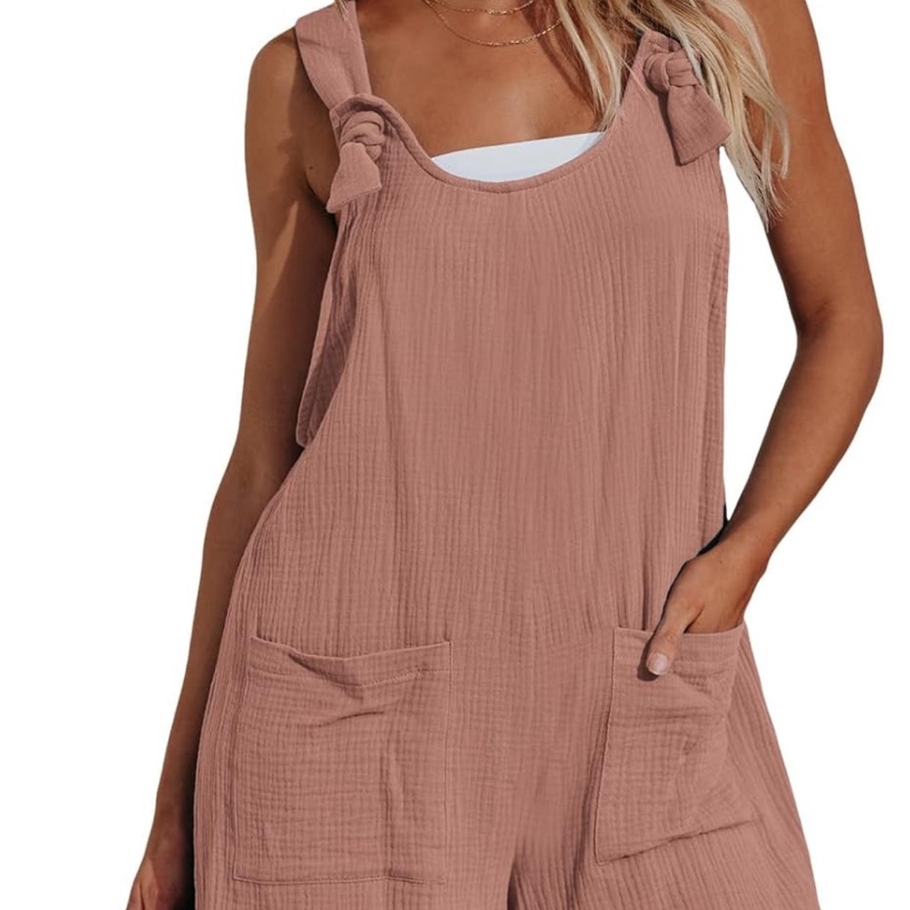 Cupshe Pink Sleeveless Jumpsuit (NWT, never worn)